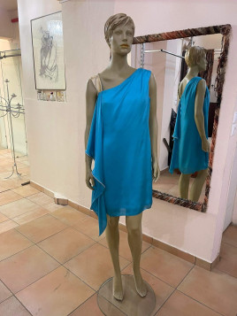 Φόρεμα τιρκουάζ